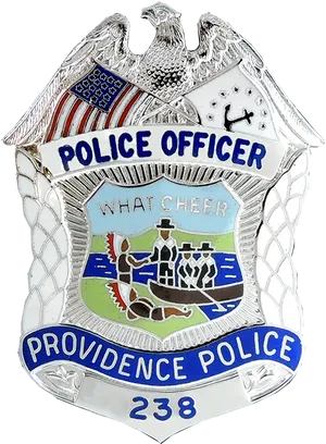 Providence Police Badge238 PNG Image