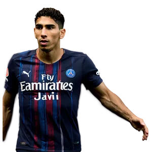 Psg Hakimi Wallpaper Png 29 PNG Image