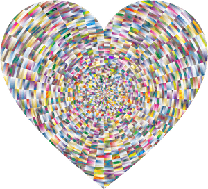 Heart Ekg Rhythm Gold Clipart Icon Png - Psychedelic Spiral Transparent, Png Download PNG image with transparent background