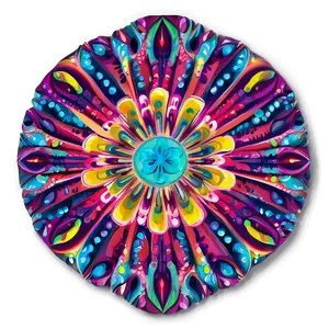 Psychedelic Lets Glow Crazy Pattern Png Apv42 PNG Image