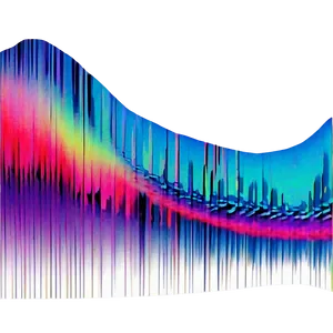 Psychedelic Sound Wave Png Mpo PNG Image