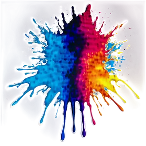 Psychedelic Spray Paint Art Png Tak PNG Image