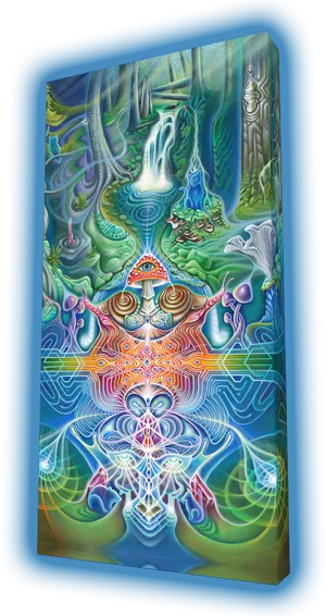 Psychedelic_ Visionary_ Artwork PNG Image