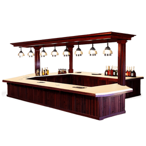 Pub Style Bar Layout PNG qjk PNG image with transparent background