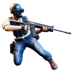 PUBG Character Action Shot PNG 06202024 PNG image with transparent background