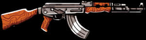 Pubg Classic Assault Rifle PNG image with transparent background