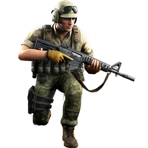 Pubg Commando Skin Png Dqe89 PNG Image