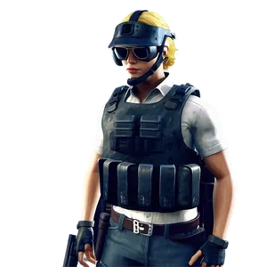 Pubg Hero In Battle Gear Png Qun PNG Image