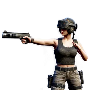 Pubg Player In Combat Pose Png 06262024 PNG Image