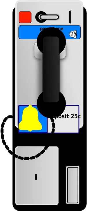 Public Payphone Clipart PNG Image