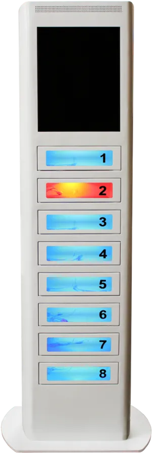 Public Phone Charging Station PNG Image