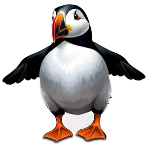 Puffin Cartoon Png 13 PNG Image