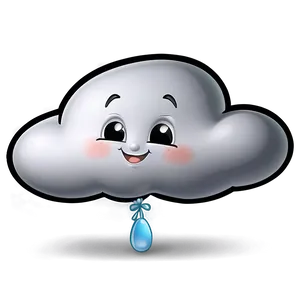 Puffy Cute Cloud Png Yev PNG Image