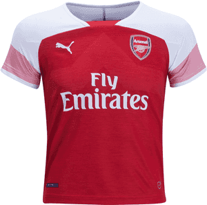 Puma Arsenal Youth Home Jersey 18/19 - Arsenal, HD Png Download PNG image with transparent background