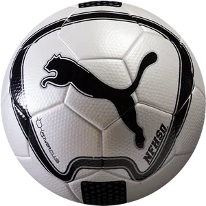 Puma Branded Soccer Ball PNG Image