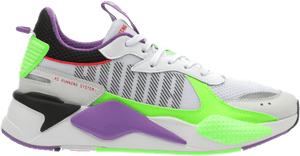Puma Rsx Purple Green, HD Png Download PNG image with transparent background
