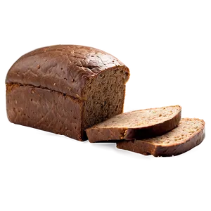 Pumpernickel Bread Slice Png Wrk PNG Image