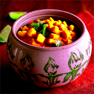 Pumpkin Chickpea Curry PNG 06252024 PNG with transparent background