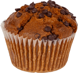 Pumpkin Chocolate Chip Muffin-2 - Muffin, HD Png Download PNG image with transparent background