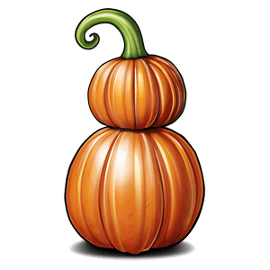 Pumpkin Outline Art PNG 23 PNG