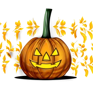 Pumpkin Outline Art Png 76 PNG Image