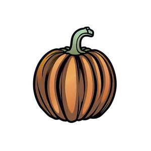 Pumpkin Outline Art Png Mkf PNG Image