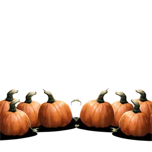 Pumpkin Patch At Twilight Png Smm PNG Image