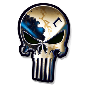 Punisher Skull Emblem PNG wqu PNG with transparent background