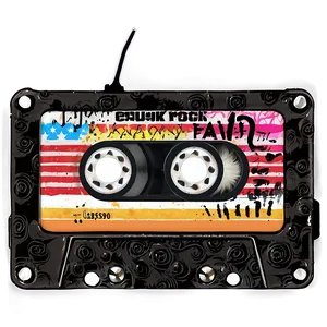 Punk Rock Cassette Tape Png Rui31 PNG Image