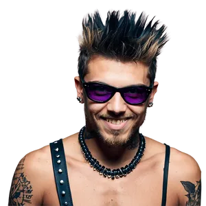 Punk Rock Star Png Nmk PNG Image