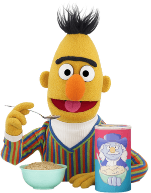 Sesame Street Bert Oatmeal, HD Png Download PNG image with transparent background