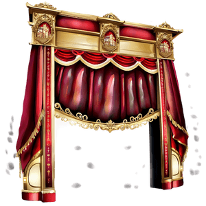 Puppet Theatre Stage PNG ppn PNG image with transparent background