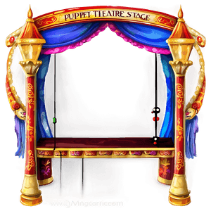 Puppet Theatre Stage PNG sre59 PNG image with transparent background