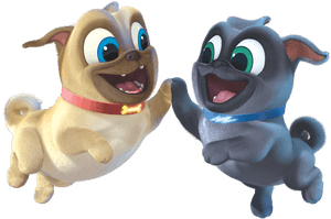 Puppy Dog Pals Cake , Transparent Cartoons - Puppy Dog Pals Backgrounds, HD Png Download PNG image with transparent background