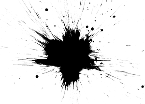 Pure Black Canvas PNG Image