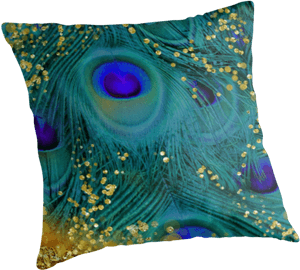 Purple And Teal Peacock Feathers, HD Png Download PNG image with transparent background