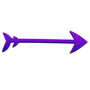 Purple Arrow A PNG Image