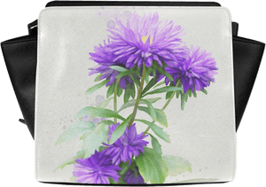 Transparent Garden Flowers Png - Purple Aster Painting, Png Download PNG image with transparent background