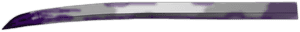 Purple Blade Katana Silhouette PNG