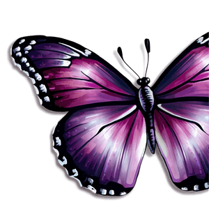 Purple Butterfly PNG ant32 PNG image with transparent background