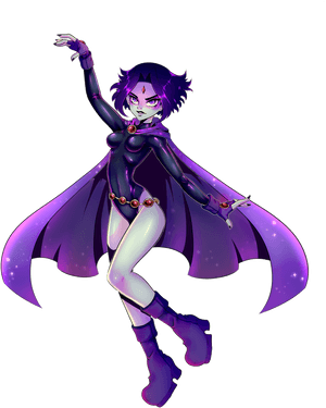 Banner Download Beast Boy Deathstroke Teen Titans Transprent - Raven The Teen Titan, HD Png Download PNG image with transparent background