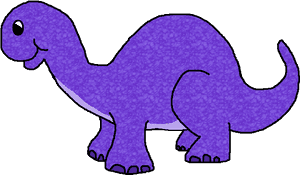 Dinosaur Clipart Brown - Cartoon Dinosaur Clipart Black, HD Png Download PNG with transparent background