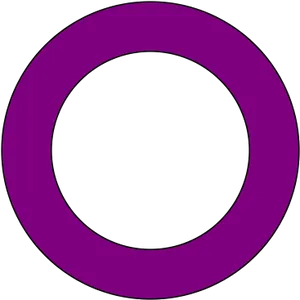 Purple Circle Graphic PNG Image