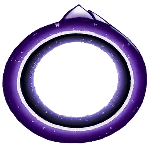 Purple Circle With Rays Png Oji PNG Image