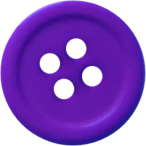 Purple Clothing Button PNG Image