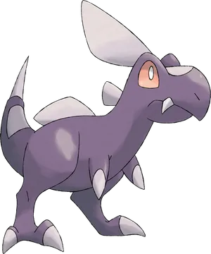 Purple Dinosaur Pokemon PNG Image