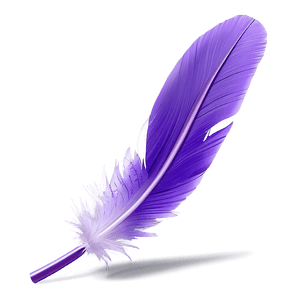 Purple Feather PNG tio74 PNG image with transparent background