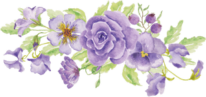 Floral Design Illustration Image Portable Network Graphics - Watercolor Transparent Purple Flower, HD Png Download PNG image with transparent background