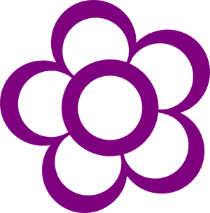 Outline Flower Clipart Black And White, HD Png Download PNG image with transparent background