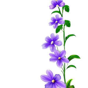 Purple Flower PNG qlh63 PNG image with transparent background